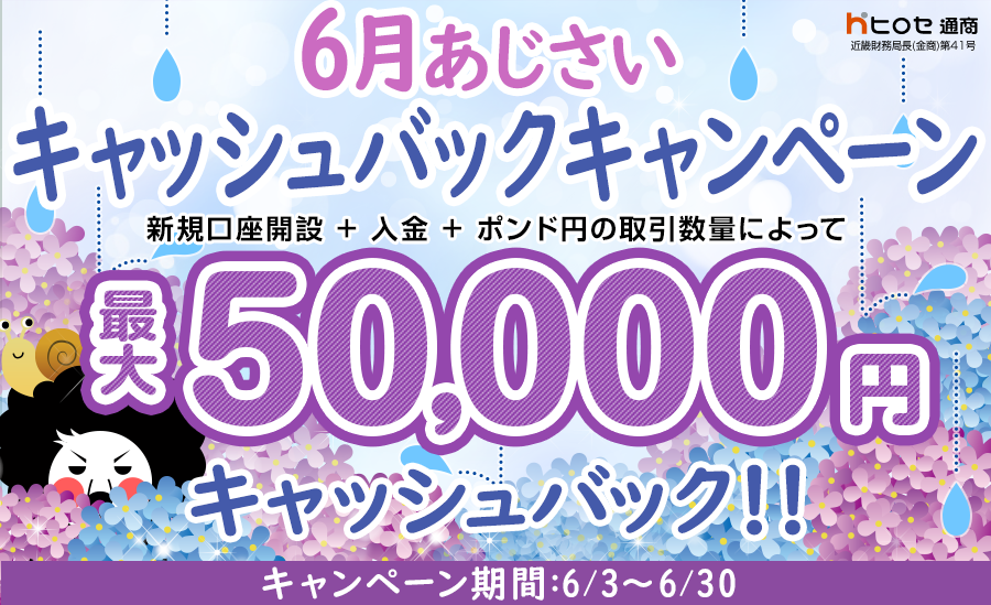 ヒロセ通商 キャンペーン